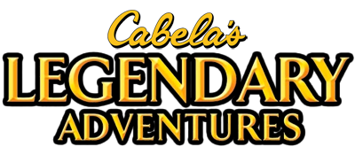 Cabela's Legendary Adventures title screen for Playstation 2